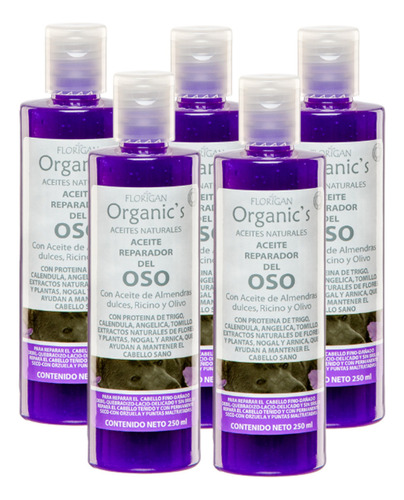 Aceite Emulación De Aceite De Oso Florigan® Pack De 5 Piezas