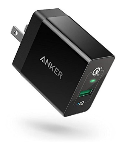 Anker Quick Charge 3.0 - Cargador Usb De Pared (18 W,