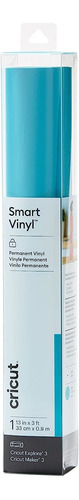 Vinilo Permanente Para Cricut - 90cm - Aqua