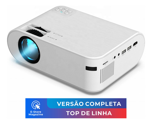 Projetor Android Salange P62 4000lum Wifi Hd Bluetooth 360
