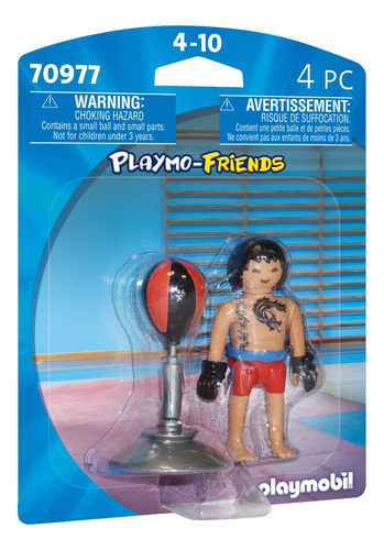  Playmobil Playmo-friends 70977 Kickboxer Figura Armable 4 Piezas 3+