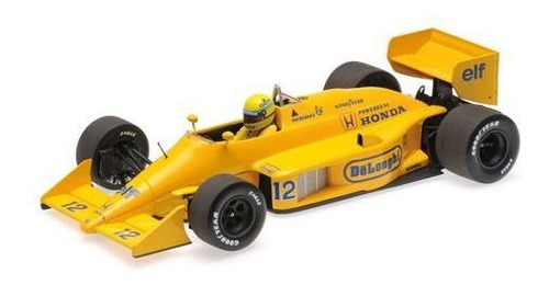 Imagem 7 de 8 de Carro Lotus Honda 99t Ayrton Senna Winner Monaco Gp1987 1:18
