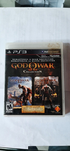 Jogo De Ps3 God Of War Collection  Mídia Física Playstation 