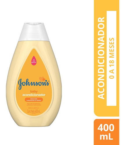 Acondicionador Para Bebé Johnson's® Ph Balanceado X 400 Ml.