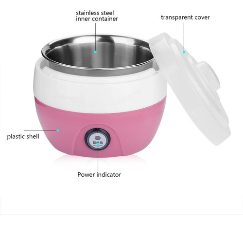 Máquina De Yogurt, Fabricante De Bricolaje Automático Yogurt