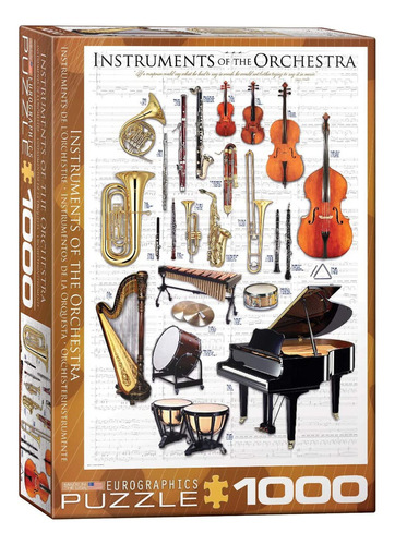 Eurographics Instrumentos De La Orquesta Puzzle (1000-piece)