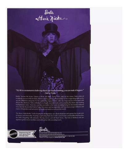 Barbie Stevie Nicks Muñeca Barbie Signature Music Series