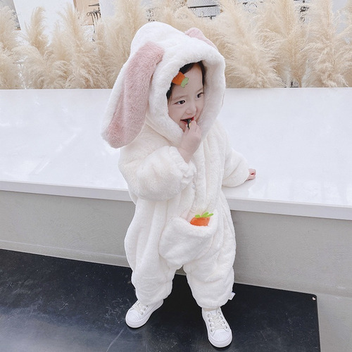 Pijama Con Forma Conejo Para Bebé, Disfraz Cosplay, 3