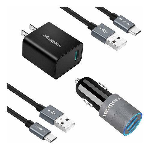Meagoe Fast Kit Para LG Thinq 5 Android Phone Rapid Usb Car
