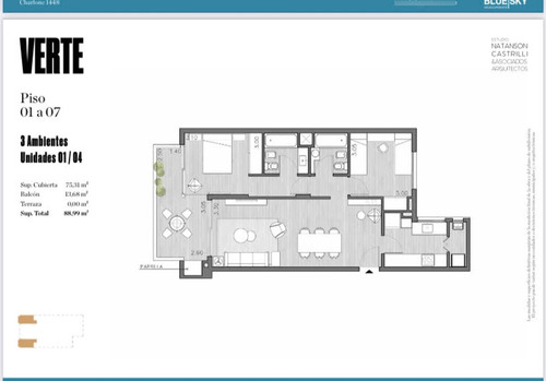 Venta Departamento 3 Ambientes Colegiales Superior