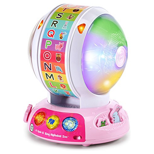 Leapfrog Spin And Sing Alphabet Zoo Exclusivo, Rosa