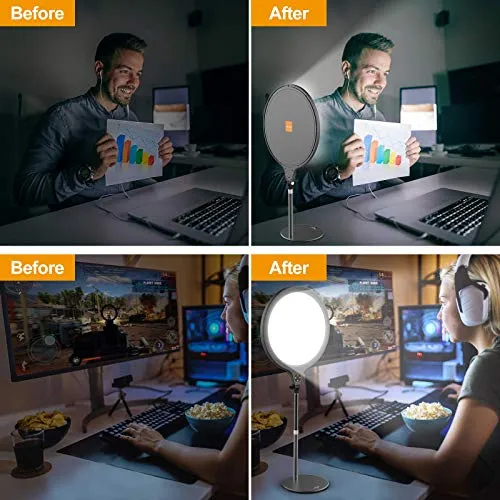 Vijim Key Light Soporte De Escritorio Extensible, Tecno...