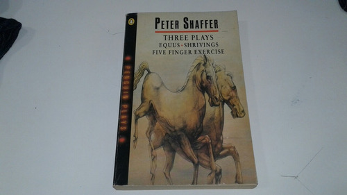 Libro Three Play. Peter Shaffer Penguin Plays
