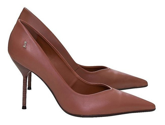 Scarpin Marsala Feminino Scarpins Santa Lolla no Mercado Livre Brasil