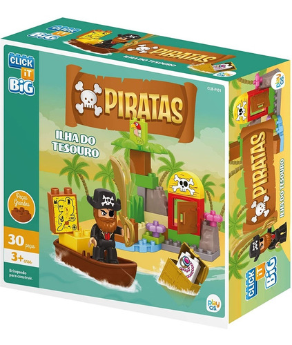 Bloco De Montar Click It Cis Piratas