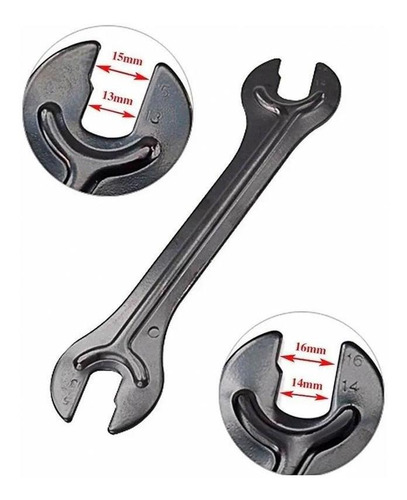 Chave De Cone Kenli 9730a 13x15/14x16mm