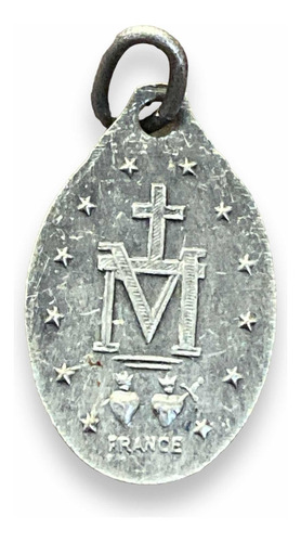 Medallita Antigua Religiosa Francesa 1830 Metal (Usado)
