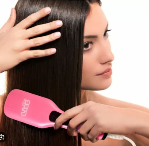 Teknikpro Cepillo Alisador Silky Liss Planchita Plancha Pelo