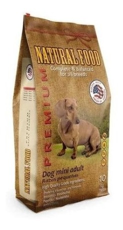 Natural Food Perro Adulto Raza Pequeña 10kg Despacho Gratis