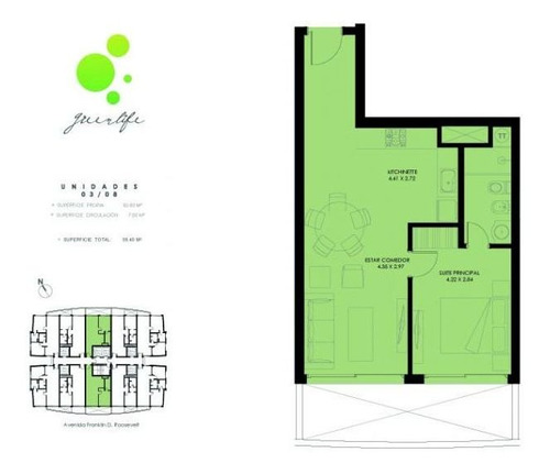 Apartamento 1 Dormitorio En Roosevelt, Punta Del Este
