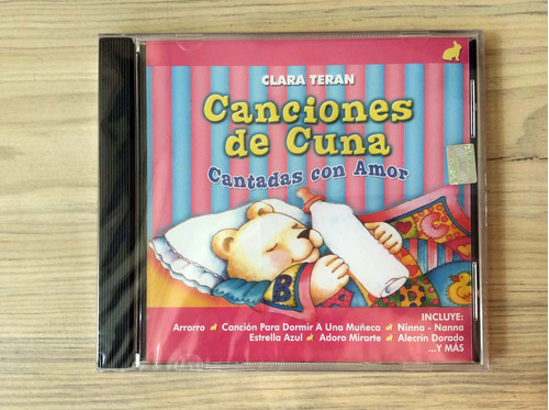 Cd Clara Terán - Canciones De Cuna Cantadas Con Amor (ed.