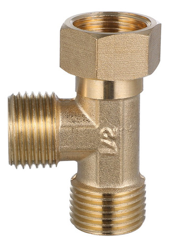 Conector Cople Tipo T Para Plomería Hembra/macho 1/2 Pulgada