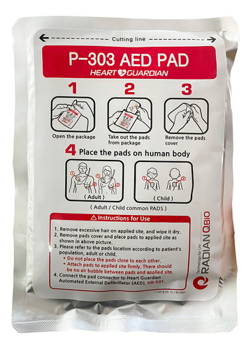 Desfibrilador Externo Automático Radianq Bio