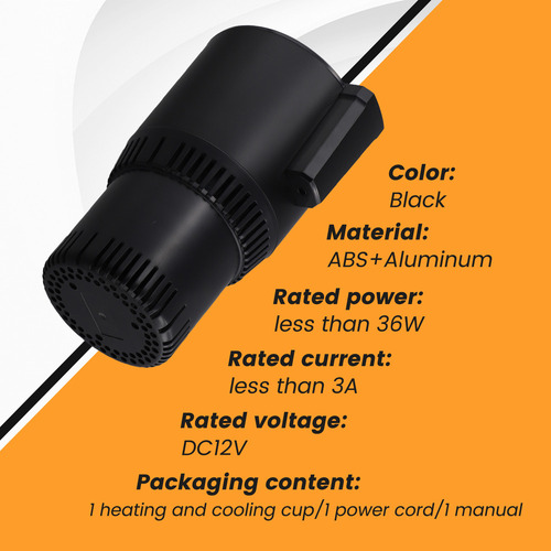 Copo De Resfriamento De Carro De 12v Smart Cup Holder Car Pr