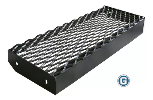 Escalón Metal Desplegado Bastidor De 100 X 25 Cm Gramabi Malla 250-30-30  Escalera Peldaño