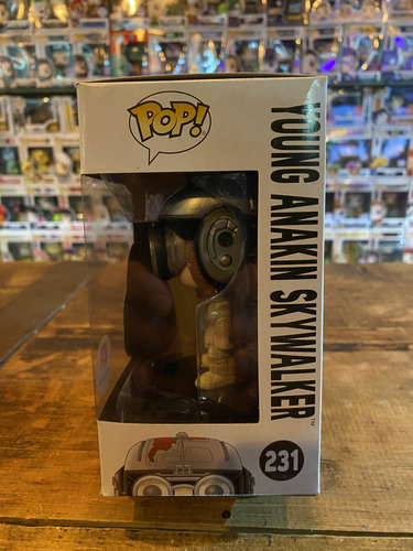 Funko Pop # 231 Young Anakin Skywalker Exclusivo (Usado)