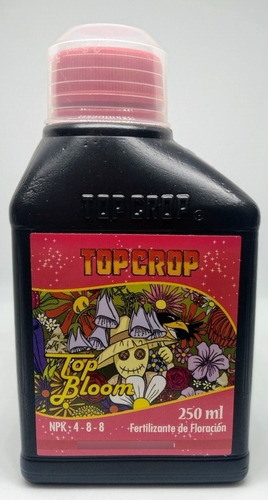 Top Bloom 250 Ml., Fertilizante De Floración. Top Crop