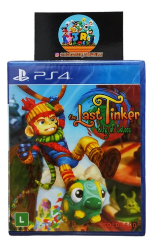 The Last Tinker City Of Colors Ps4 Lacrado Mídia Física