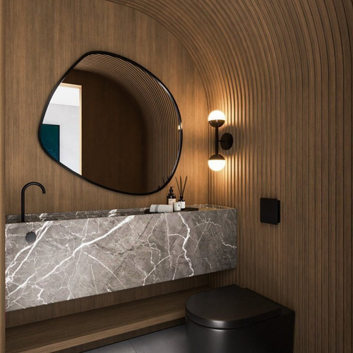 Painel Ripado Flex Gold Essence Mdf Comum 9mm - 175cm Dbwt
