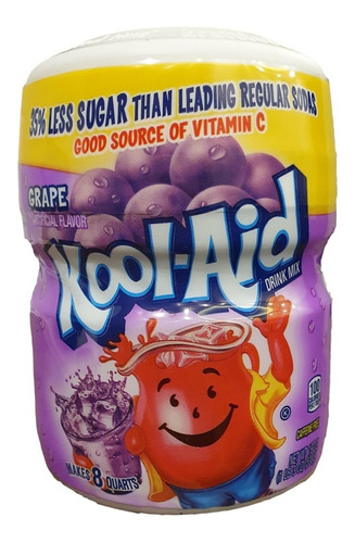 Kool Aid En Polvo Uva 538g Americano