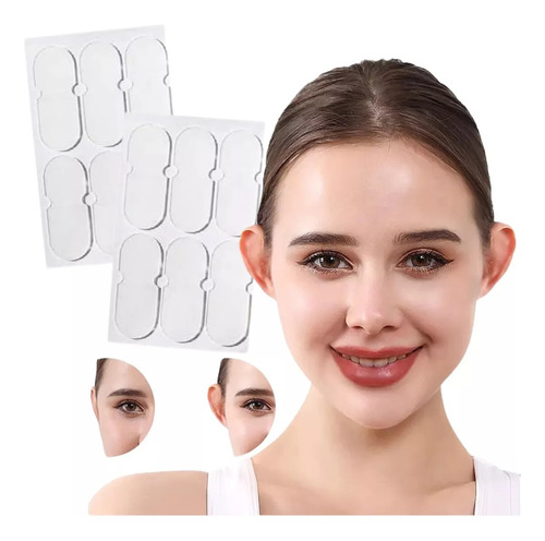 Pegatinas Parches Orejas Stiker Rostro Silicona Invisibles