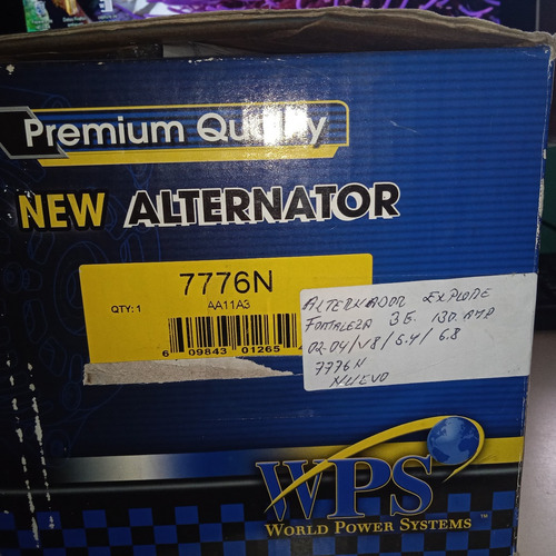 Alternador Ford Explore-fortaleza 3g./130 Amp./7776n/  /170$