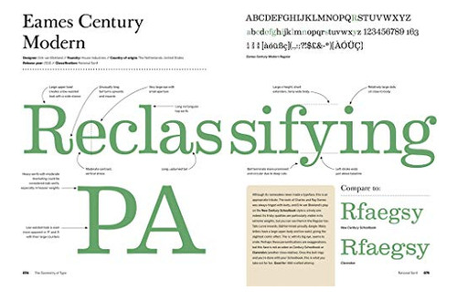 La Geometría Del Tipo: La Anatomía De 100 Tipos De Letra Ese