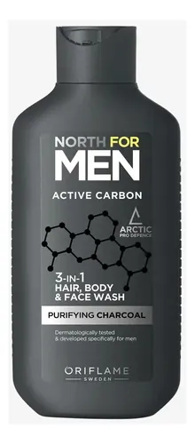 X3carbón North For Men Shampoo