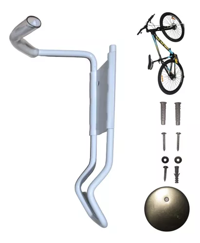 Gancho Soporte Para Colgar Bicicleta Forma Vertical Antirobo