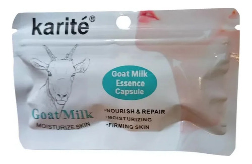 10u Cápsulas Para Cuello Leche Cabra Reparadora Hidratante Momento De Aplicación Día/noche Tipo De Piel Mixta