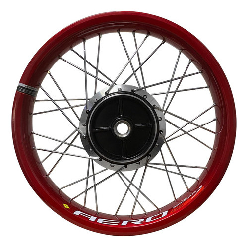 Par Roda Monaco Aero Titan Fan 150/160 Alumínio Raios Inox