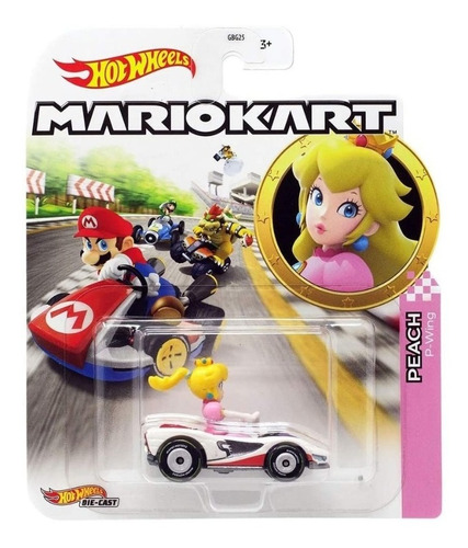 Auto Hot Wheels Mariokart Original Mattel Princesa Peach