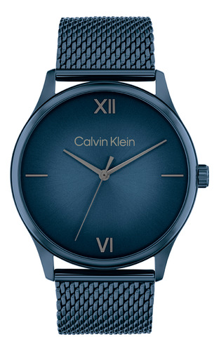 Reloj Hombre Calvin Klein Ascend 25200451 Mesh Azul