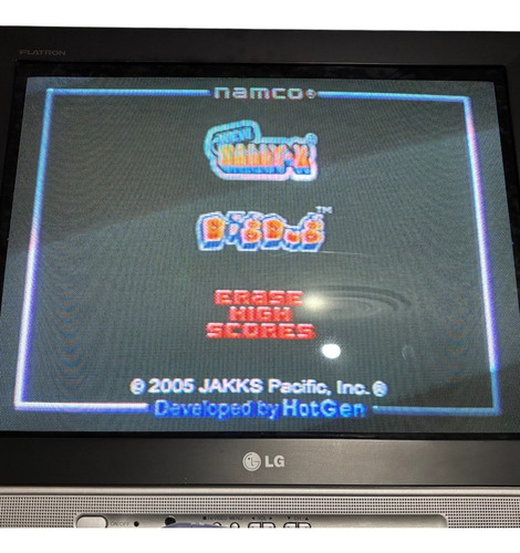 Consolas Plug And Play Namco Ms Pacman Y Futbol 10 En 1 Celeste (Usado)
