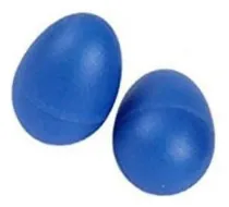 Comprar Shaker Huevitos Par De Percusión Azul Mate