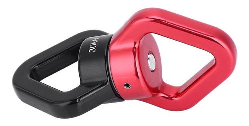 Rojo y Negro HGY 30 kN Escalada Yoga Giratorio Seguridad de rotaci/ón del Dispositivo multifunci/ón rotador Conector