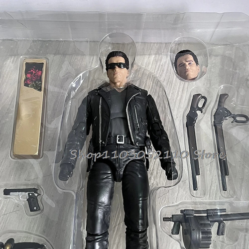 Figuras De Acción Mafex 199 Terminator 2 T-800 Arnold T2 De