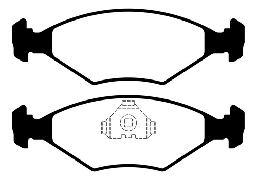 Pastillas De Freno Volkswagen Gacel 87/96