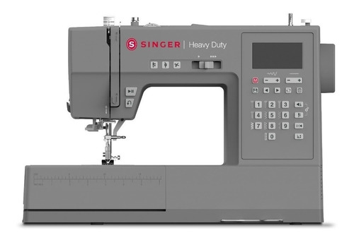 Máquina de coser recta Singer Heavy Duty HD6805C portable gris 220V