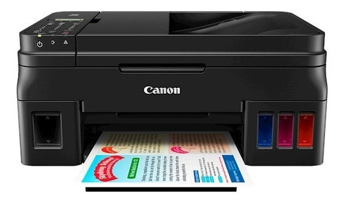 Impresora Multifuncional Canon Pixma G4110 Inalámbrica Color Negro
